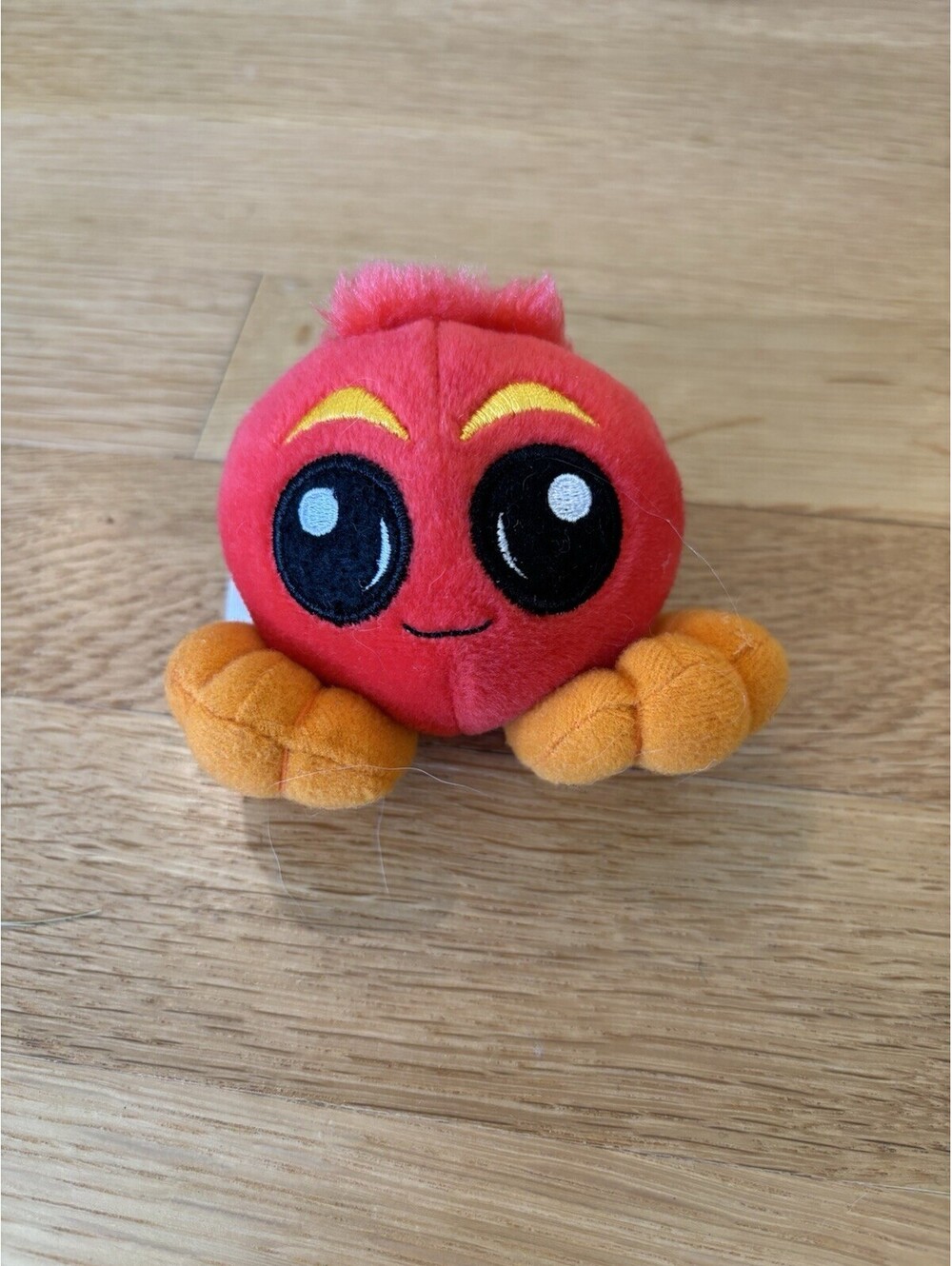 Neopets Red JubJub Plush 2004 McDonalds Happy Meal Toy Vintage